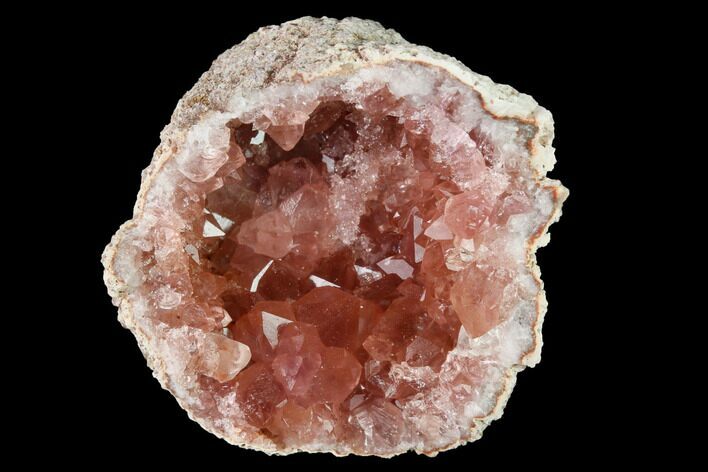 Sparkly, Pink Amethyst Geode Section - Argentina #170112